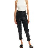 Jen Faux Leather Trouser