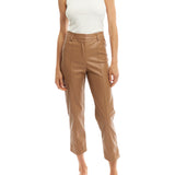 Jen Faux Leather Trouser