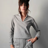 Tamara Collared V-Neck Pullover